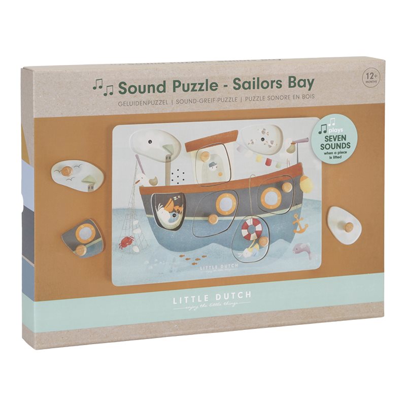 Little Dutch - Sound puzzle Sailors Bay - LD4762 - Leker