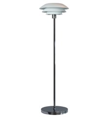Dyberg Larsen - DL31 hvid gulvlampe