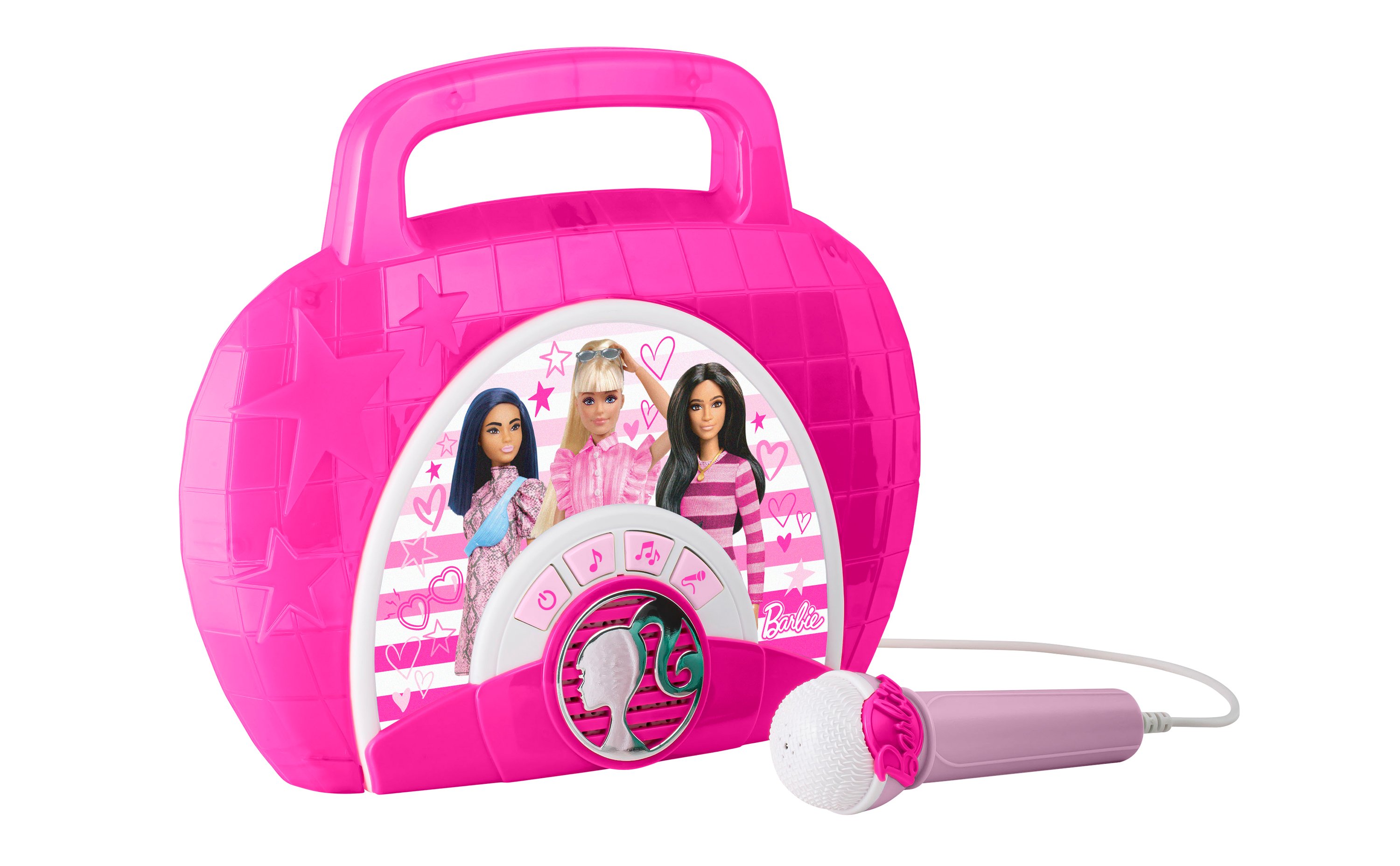 Barbie - Syng-med boombox med mikrofon