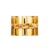 Balmain Paris - Gold Plated Clip Large Logo thumbnail-3