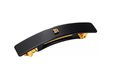 Balmain Paris - Cellulose Acetate Barrette pour Cheveux Medium Black