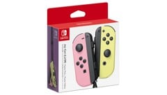 Joy Con Pair Pastel Pink/Pastel Yellow