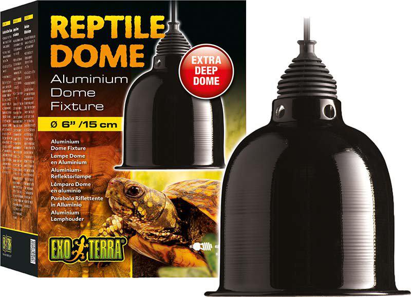 EXOTERRA - Reptile Dome SmallØ15Cm Max 75W - (220.7076) - Kjæledyr og utstyr