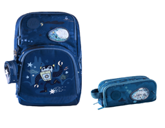 Frii of Norway - 22L Expand School Bag Set - Robot Game