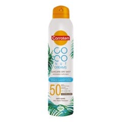 Carroten - Carroten Dry Mist SPF 50 Coconut Dreams 200 ml