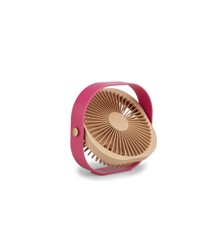 Printworks - Cordless table fan - 8 hours - Cerise (PW00596)