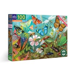 eeBoo - Puzzle 100 pcs - Love of Bugs - (EPZLVB)