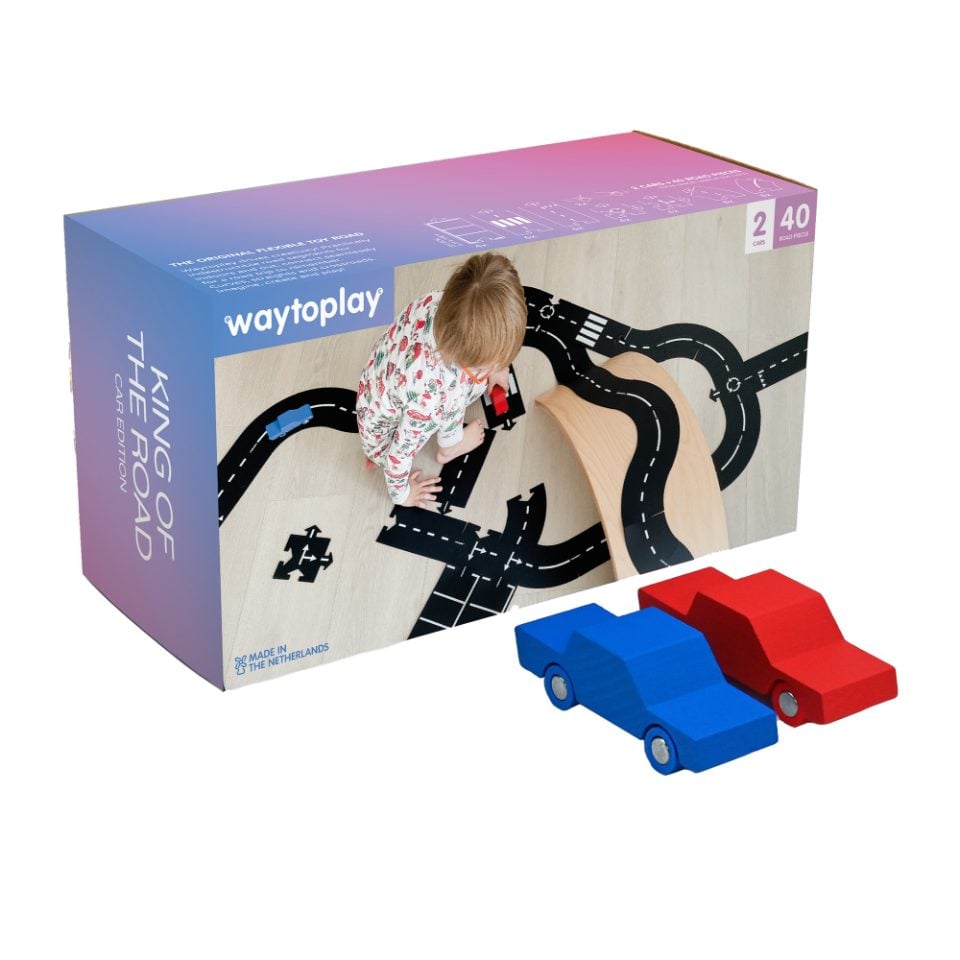 Waytoplay - Kind of the road with cars - 42 parts - (3540KR2HW) - Leker
