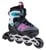 Skatelife - Inline Skates Adjustable - Black/Pink (Size 30-33) (SKL-SKA-0064) thumbnail-1