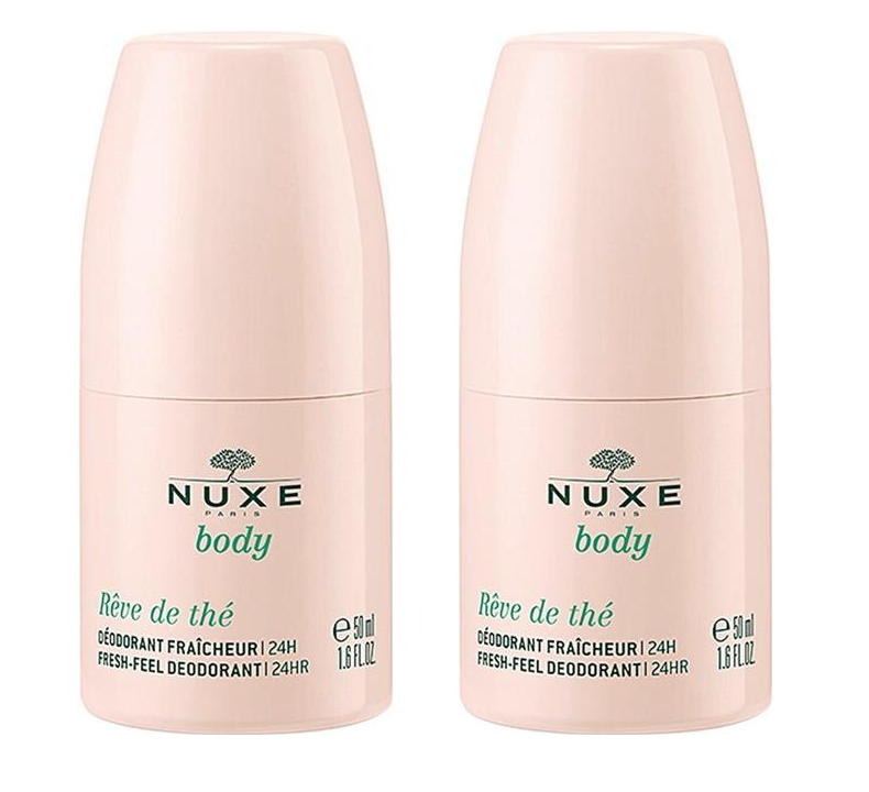 Nuxe - 2 x Body RÃªve de Thé 24-hour Fresh-Feel Roll-on Deodorant