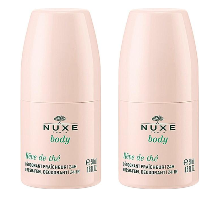 Nuxe - 2 x Body Rêve de Thé 24-hour Fresh-Feel Roll-on Deodorant