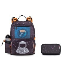 JEVA - Start-Up Schoolbag (13+13 L) & Pencil Case TwoZip - Space
