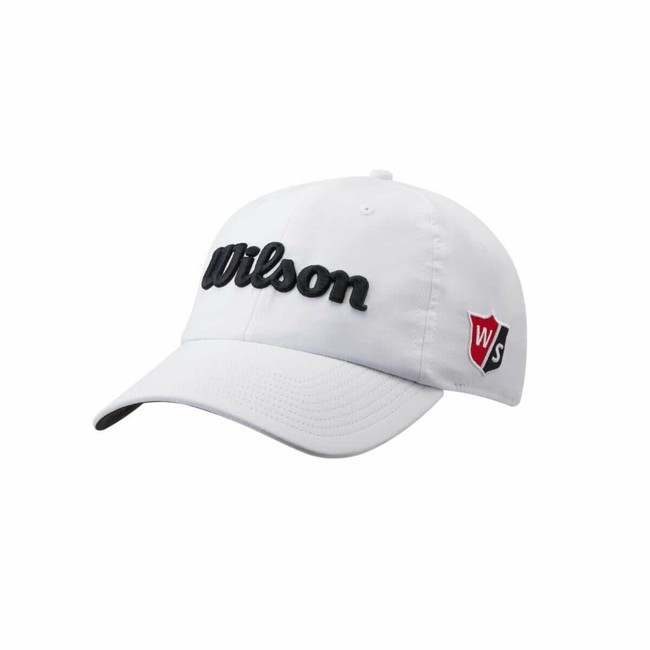 Wilson Pro Tour Hat - White & Black