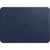 Apple - Leather Notebook sleeve 13" Midnight Blue thumbnail-1