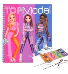 TOPModel  - Create Your TOPModel Colouring Book - 412447