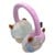 Squishmallows - Plush Bluetooth Headphones - Leonard (608073) thumbnail-3