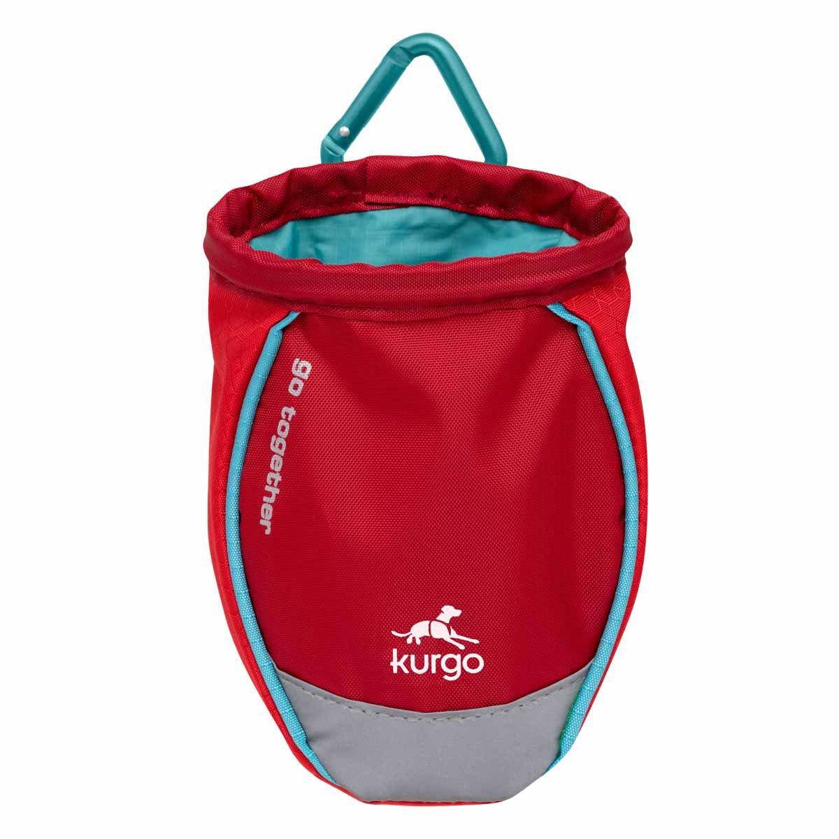 KURGO - Go Stuff It Treat Bag Red (636.1142) - Kjæledyr og utstyr