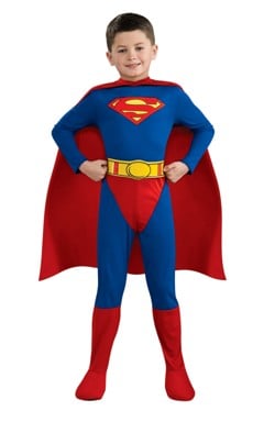 Rubies - DC Comics Costume - Superman (116 cm)