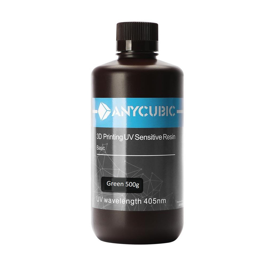 Anycubic - Eco Resin For FDM Printers - 1L Transluscent Green - Datamaskiner