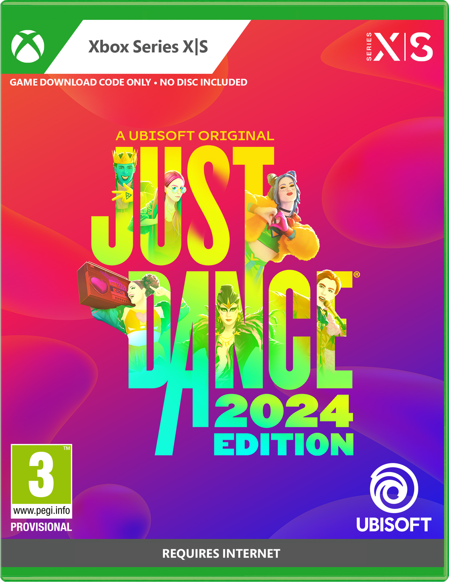 Just Dance 2024 Edition (Code in Box) - Videospill og konsoller