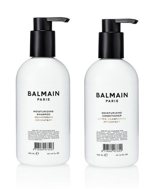 Balmain Paris - Moisturizing Shampoo 300 ml + Balmain Paris - Moisturizing Conditioner 300 ml - Skjønnhet