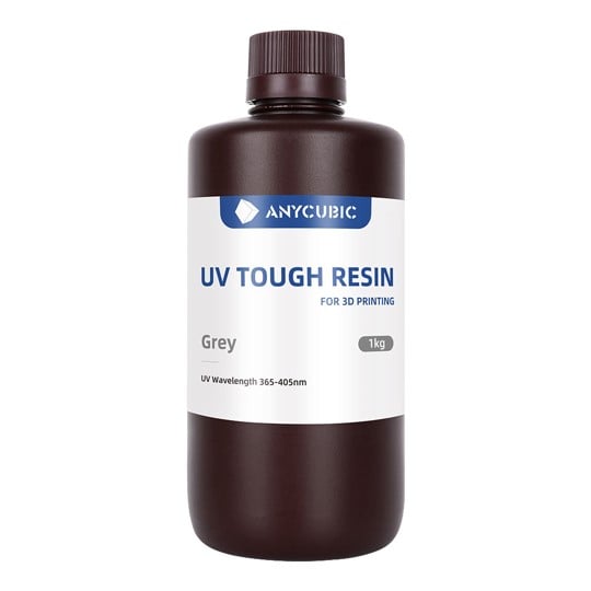 Anycubic - Flexible Tough Resin For FDM Printers - 0,5L Grey - Datamaskiner