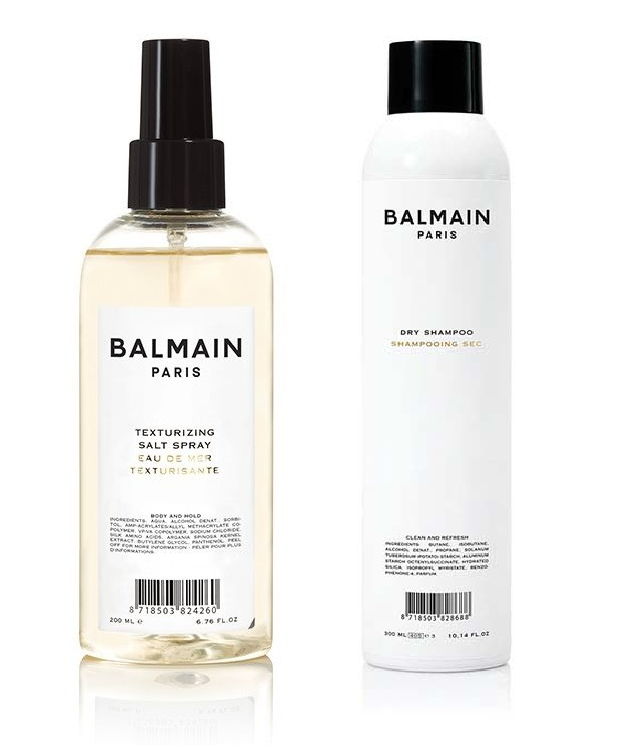 Balmain Paris - Texturizing Salt Spray 200 ml + Balmain Paris - Dry Shampoo 300 ml - Skjønnhet