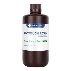 Anycubic - Flexible Tough Resin For FDM Printers - 1L Transluscent Green