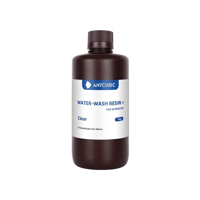 Anycubic - Water Wash Resin  For FDM Printers 0,5L - Clear