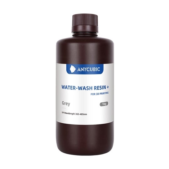Anycubic - Water Wash Resin Filament For FDM Printers - 1L Grey - Datamaskiner