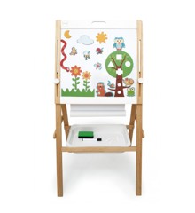 Scratch Europe - Twosided black- & whiteboard with easel - (466181083)