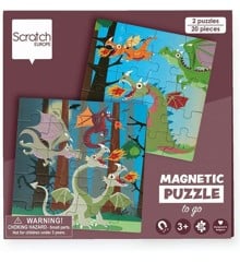 Scratch Europe  - Magnetic puzzle book - (466181160)