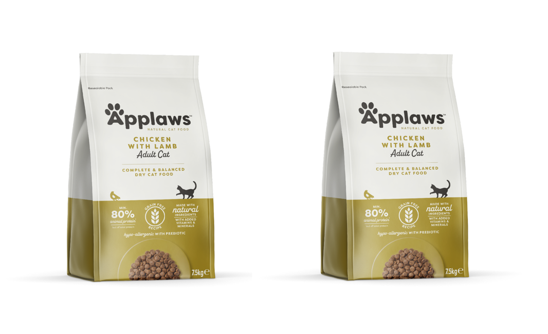 Applaws - 2 x Cat Food - Chicken & Lamb - 7,5 kg