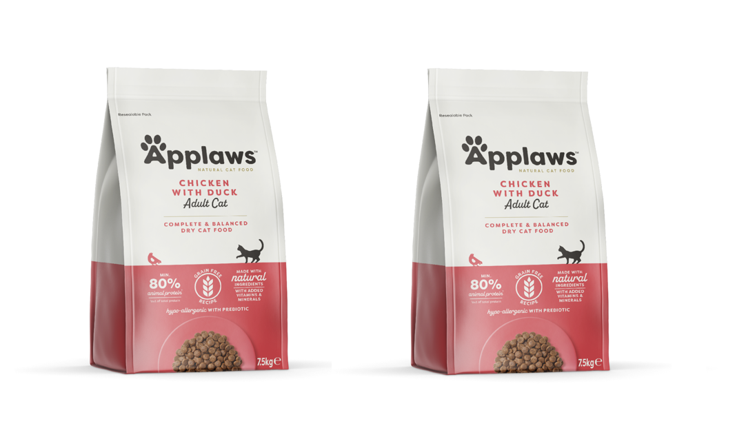 Applaws - 2 x Cat food - Chicken & Duck - 7,5 kg