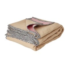 Rice - Cotton Blanket Soft Pink