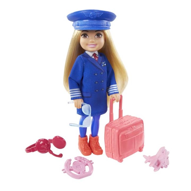 Barbie - Chelsea Carrer Doll - Pilot (GTN90)