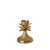 Rice - Golden Palm Tree Shaped Metal Candle Holder Small thumbnail-1