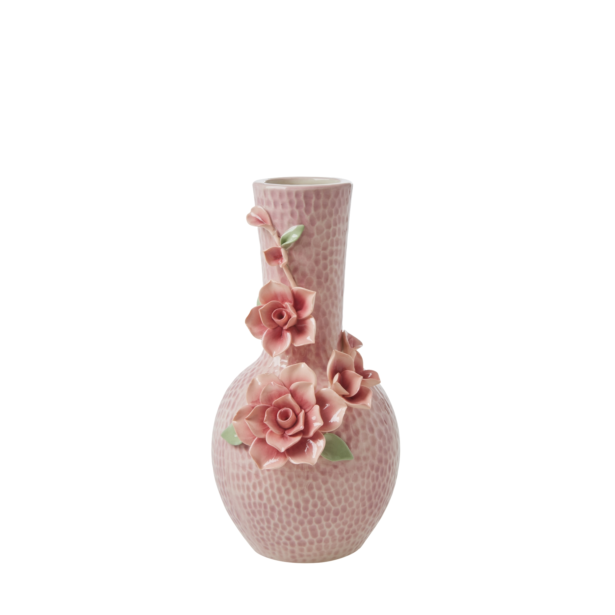 Rice - Ceramic Small Vase Pink - Hjemme og kjøkken