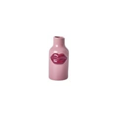 Rice - Ceramic Vase with Lips Ekstra Small Pink