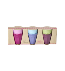 Rice - 6 Melamine Espresso Cups Multicolor