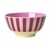 Rice - Melamine Bowl with Stripes Print - Medium thumbnail-1