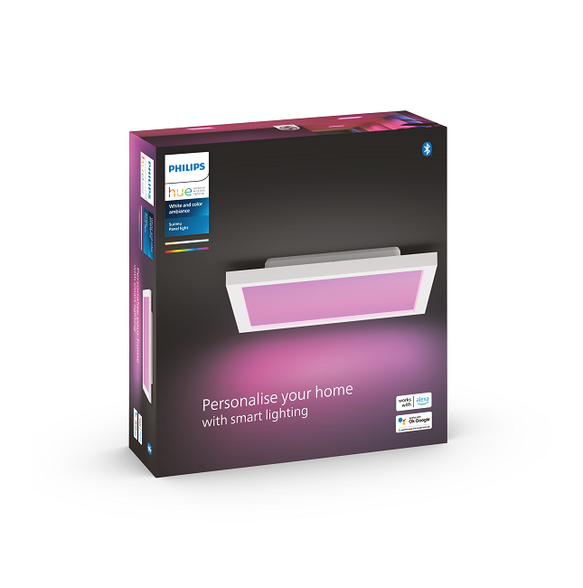 Philips Hue - Surimu Paneeli Neliö 25W - Älykäs LED-kattovalaisin