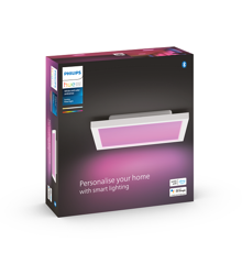 Philips Hue - Surimu Panel Fyrkant 25W - Smart LED Taklampa