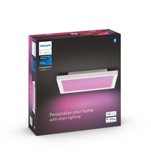 Philips Hue - Surimu Panel Kvadratisk 25W - Smart LED Taklampe