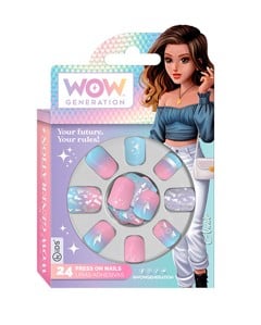 WOW Generation - Set Of 24 Adhesive Nails (WOW00019-314-CDU)