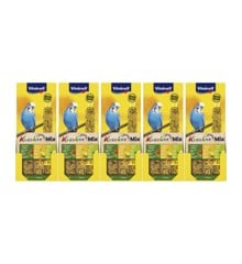 Vitakraft - Bird treats - 5 x Kräcker Mix banana/herbs/kiwi for budgies (bundle)