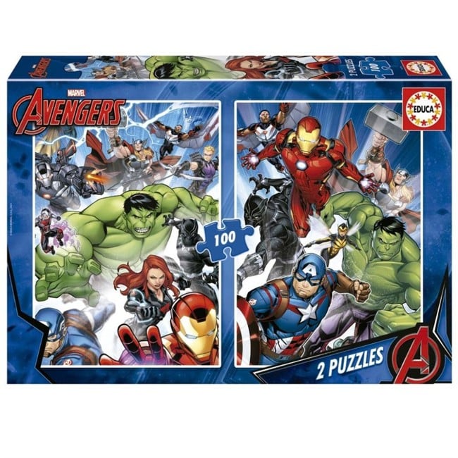 Educa - 2x100 Avengers 2 Puzzles (80-19679)