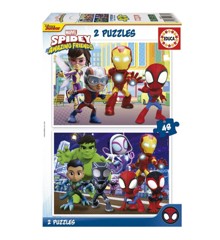 Educa - 2x48 Spidey & His Amazing Friends 2 Puzzles (80-19678)