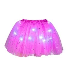 All Dressed Up - Lysende Tutu To Go - Pink
