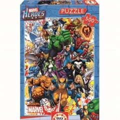 Educa - 500 Marvel Heroes Puzzles (80-15560)